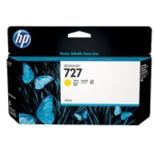 Cartucho tinta hp 727 b3p21a amarillo