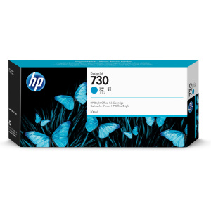 Cartucho tinta hp 730 cian 300ml