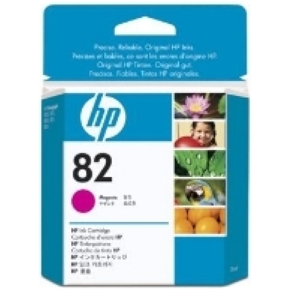Cartucho tinta hp 82 ch567a magenta