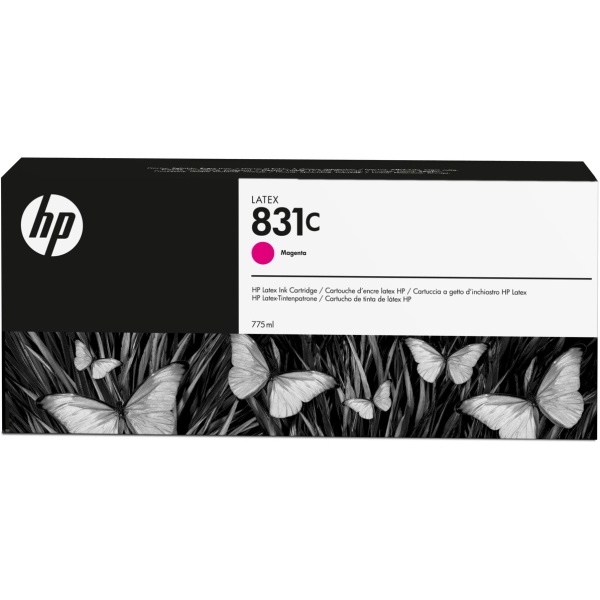Cartucho tinta hp 831c magenta latex