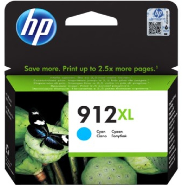 Cartucho tinta hp 912xl cian