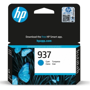 Cartucho tinta hp 937 4s6w2ne cian