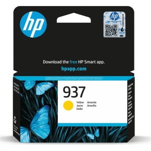 Cartucho tinta hp 937 4s6w4ne amarillo