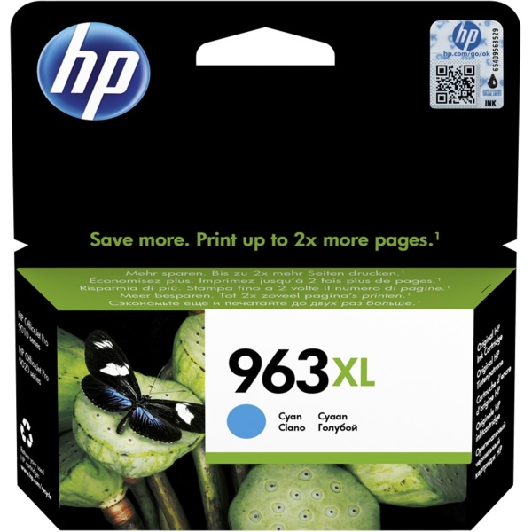 Cartucho tinta hp 963xl 3ja27ae cian
