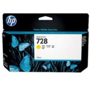 Cartucho tinta hp f9j65a amarillo nº728