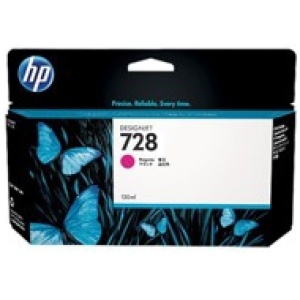 Cartucho tinta hp f9j66a magenta nº728