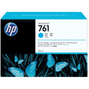 Cartucho tinta hp761 cian 400ml