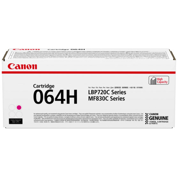 Cartucho toner canon 064h magenta 10400