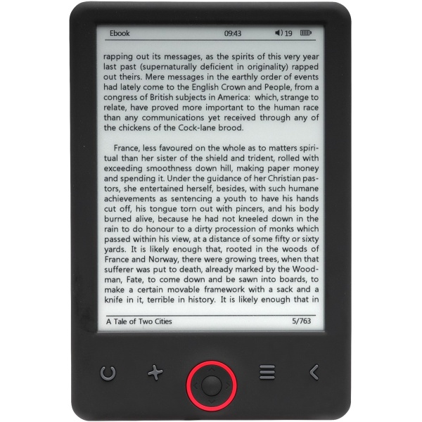 Ebook denver ebo 635l 6pulgadas 4gb negro