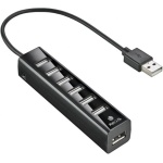 Hub 7 puertos usb 2.0 ngs - Imagen 1