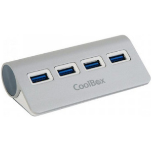 Hub coolbox alu - 3 4 puertos usb3.0