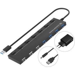 Hub usb 2.0 3.0 conceptronic hubbies09