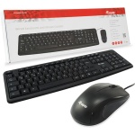 Kit teclado + mouse raton usb - Imagen 1