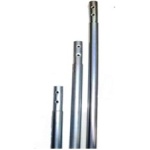 Mastil cincado prolongable 1500x35x1.5 antena cliente - Imagen 1
