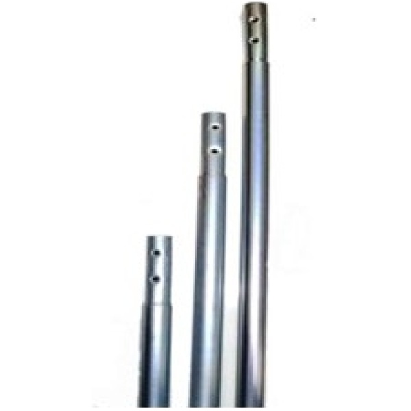 Mastil cincado prolongable 1500x35x1.5 antena cliente