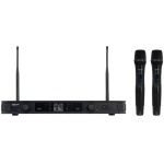 Microfono inalambrico doble uhf fonestar sonair - pro - 2m - Imagen 1