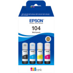 Multipack botellas epson ecotank 104 negro - Imagen 1
