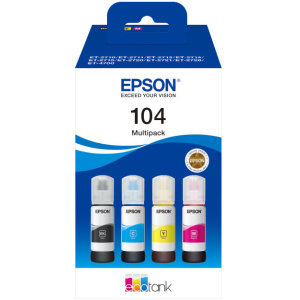 Multipack botellas epson ecotank 104 negro