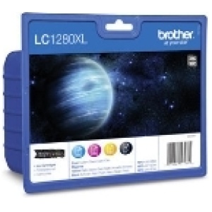 Multipack brother lc1280valbp mfcj6510dw  mfcj6710dw