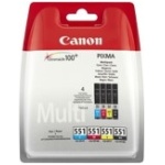 Multipack canon cli - 551 c m a - Imagen 1