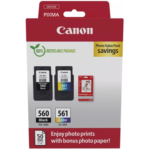 Multipack canon pg 560 cl 561