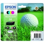 Multipack epson t3466 wf3720 3720dnf golf - Imagen 1