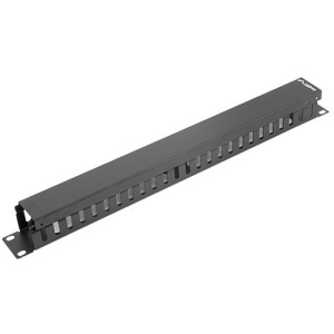 Organizador cables lanberg metalico 1u tipo