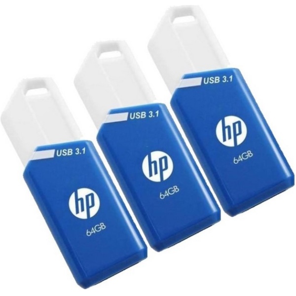 Pack 3 memorias usb 3.1 hp