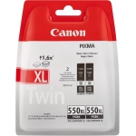 Pack cartucho tinta canon pgi - 550xl negro - Imagen 1