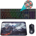 Pack hiditec teclado gaming gk400+raton blitz - Imagen 1