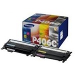 Pack toner samsung clt - p406c cian amarillo - Imagen 1