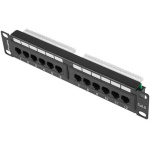Patch panel lanberg 12 puertos 1u - Imagen 1