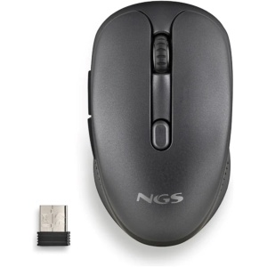 Raton inalambrico ngs evo rust black