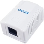 Roseta superficie equip cat 6a 1 - Imagen 1
