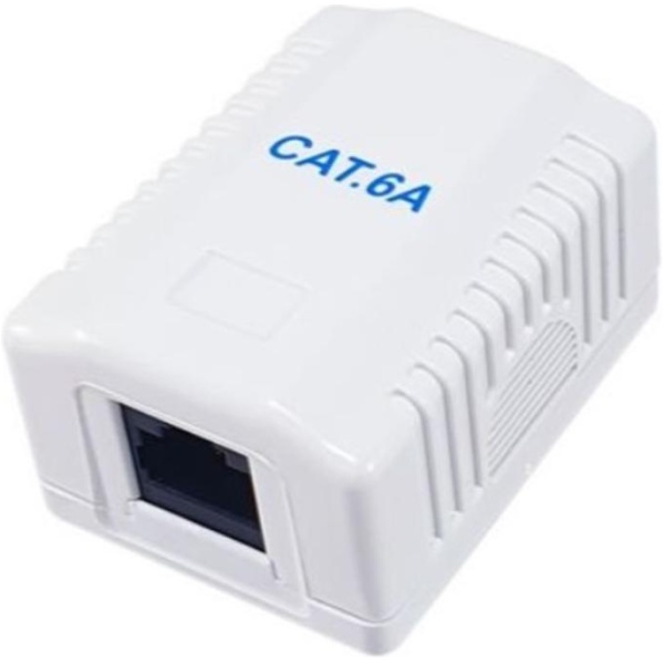 Roseta superficie equip cat 6a 1
