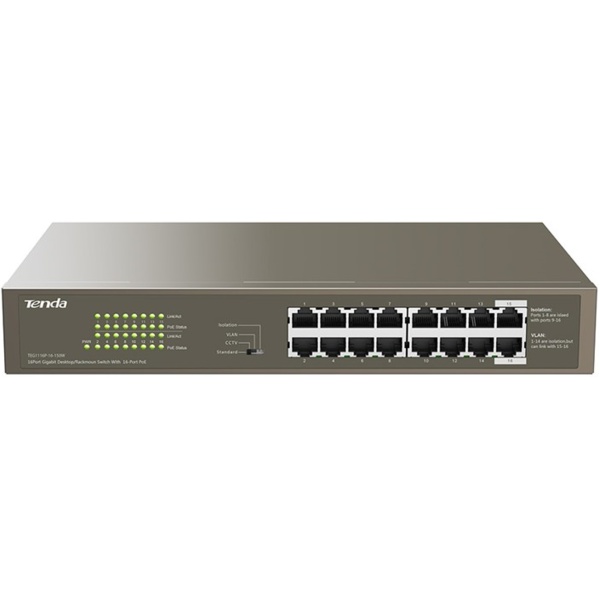 Switch 16 puertos gigabit ethernet 10