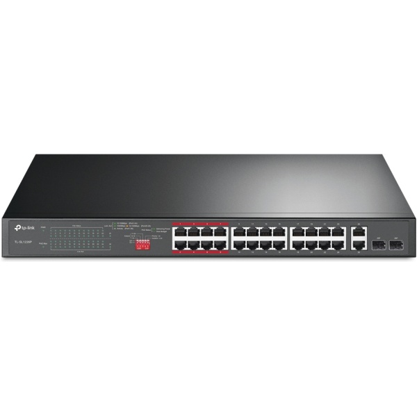 Switch 26 puertos tp link tl sl1226p 24