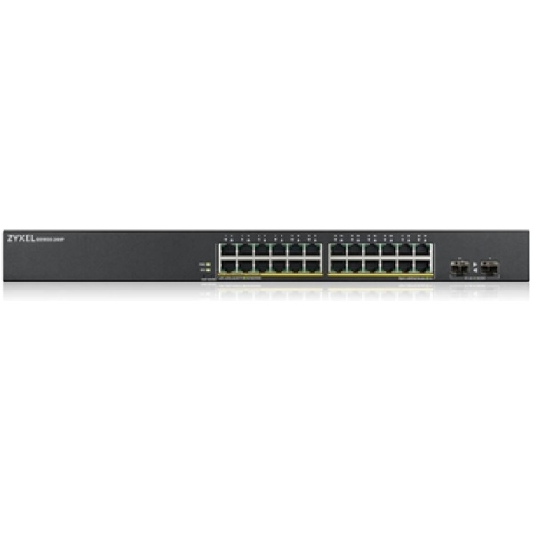 Switch 26 puertos zyxel gs1900 24hpv2 24