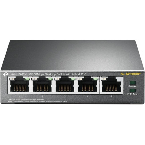 Switch 5 puertos tp - link tl - sf1005p 10