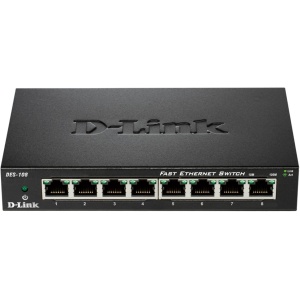 Switch 8 puertos 10 100 fast