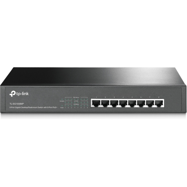 Switch 8 puertos tp link tl sg1008mp 10
