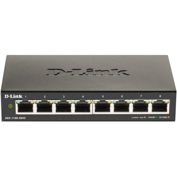 Switch d link 8 puertos 10 100