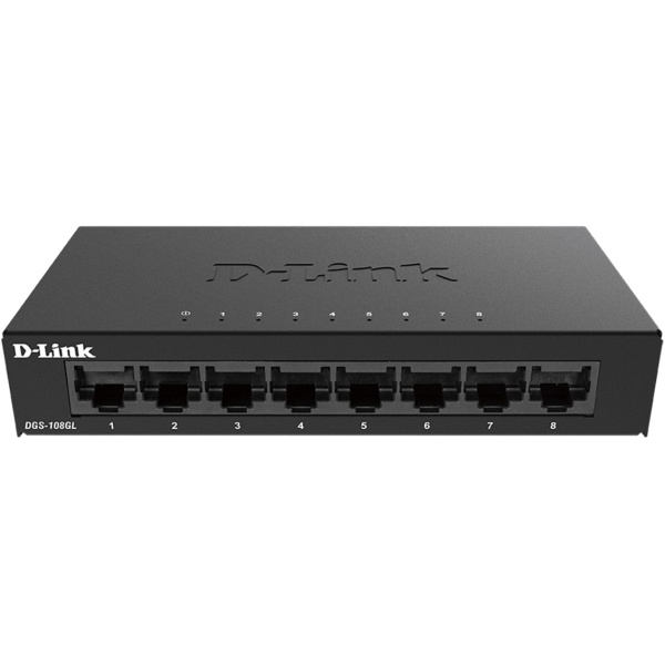 Switch d link 8 puertos gigabyte plug