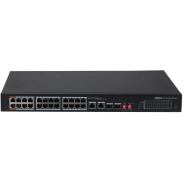 Switch dahua dh pfs3226 24et 240 poe 24 puertos