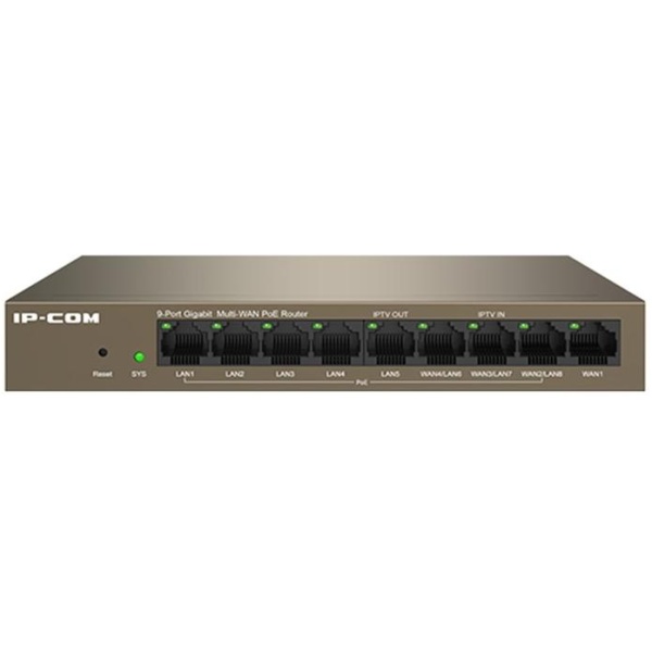 Switch ip com m20 8g poe 9 puertos