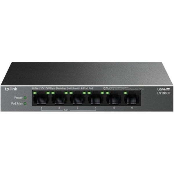 Switch tp link ls106lp 6 puertos