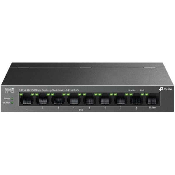 Switch tp link ls109p 9 puertos