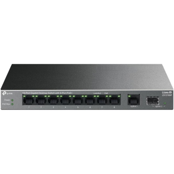 Switch tp link ls1210gp 10 puertos