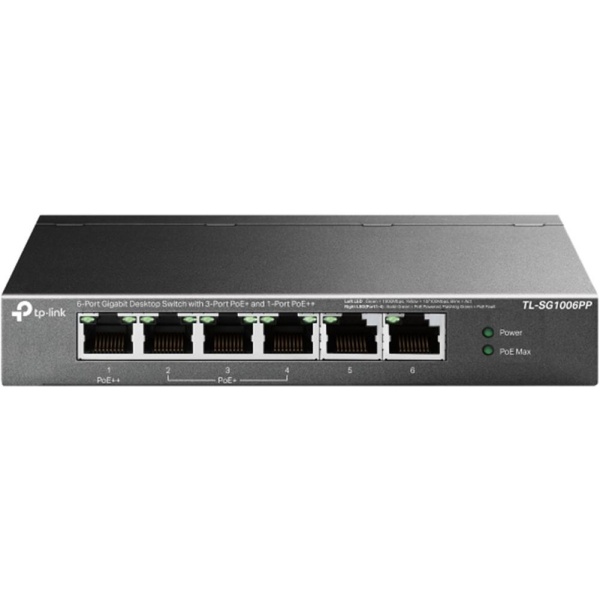 Switch tp link tl sg1006pp 6 puertos