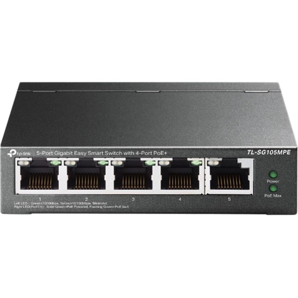 Switch tp link tl sg105mpe 5 puertos